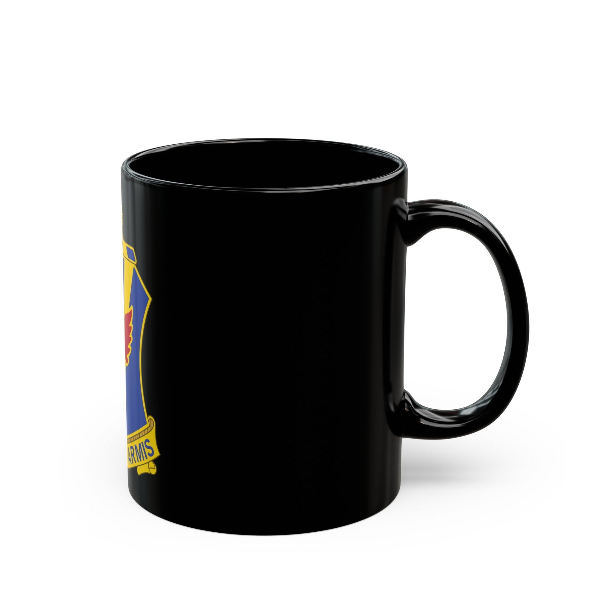 202 Air Defense Artillery Regiment (U.S. Army) Black Coffee Mug-The Sticker Space