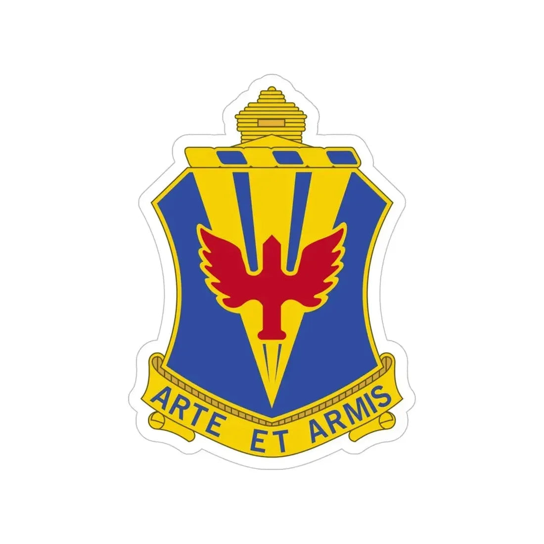 202 Air Defense Artillery Regiment (U.S. Army) Transparent STICKER Die-Cut Vinyl Decal - The Sticker Space