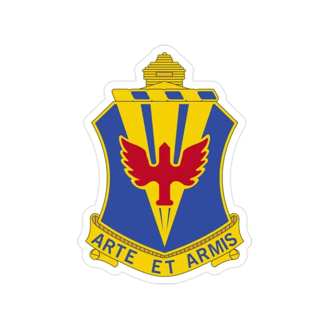 202 Air Defense Artillery Regiment (U.S. Army) Transparent STICKER Die-Cut Vinyl Decal - The Sticker Space