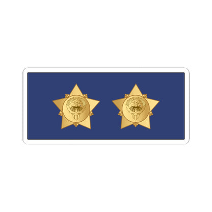 06. KAF CWO (Kuwait) (Military Rank) STICKER Vinyl Kiss-Cut Decal