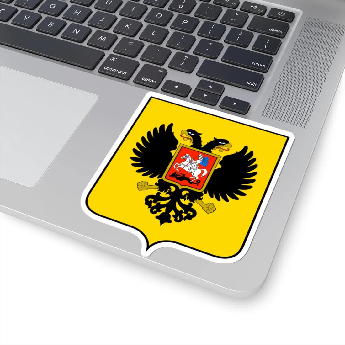 Герб России 2021 (Russia) (Coat of Arms) STICKER Vinyl Kiss-Cut Decal - The Sticker Space