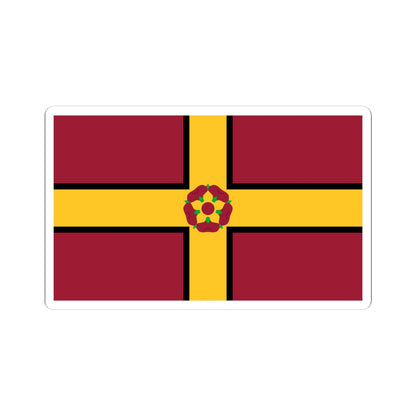 Flag of Northamptonshire (England) STICKER Vinyl Kiss-Cut Decal