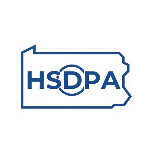2024 HSDPA logo (United States) (Political) STICKER Vinyl Kiss-Cut Decal 2 Inch White - The Sticker Space