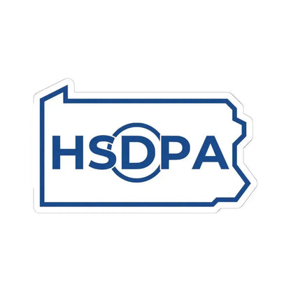 2024 HSDPA logo (United States) (Political) STICKER Vinyl Kiss-Cut Decal 6 Inch White - The Sticker Space