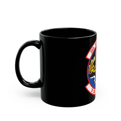 203 Air Refueling Squadron (U.S. Air Force) Black Coffee Mug-The Sticker Space