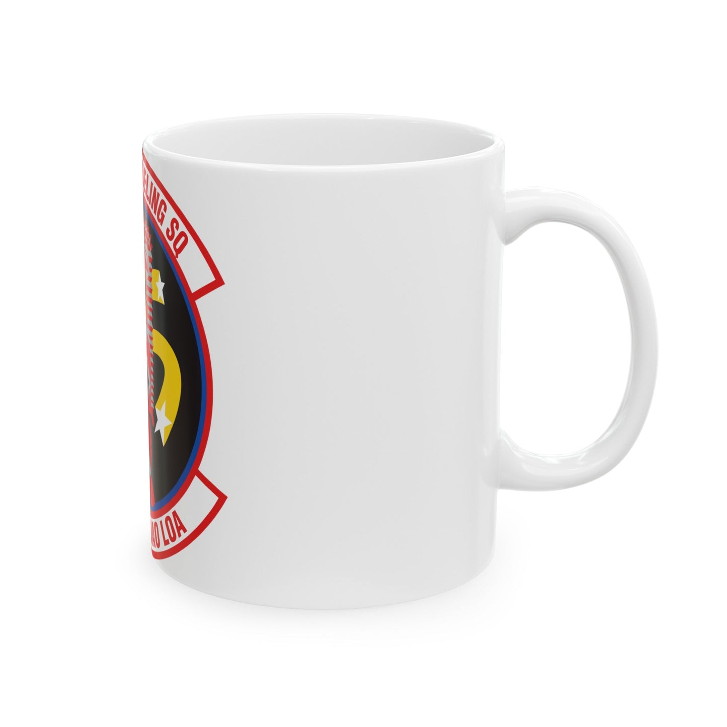 203 Air Refueling Squadron (U.S. Air Force) White Coffee Mug-The Sticker Space