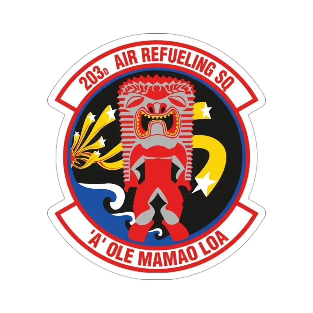 203 Air Refueling Squadron (U.S. Air Force) STICKER Vinyl Die-Cut Decal 3 Inch - The Sticker Space
