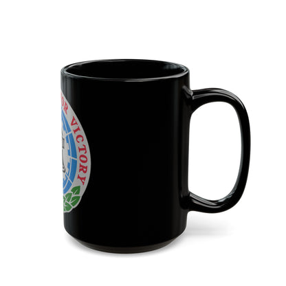 203 Military Intelligence Battalion (U.S. Army) Black Coffee Mug-The Sticker Space