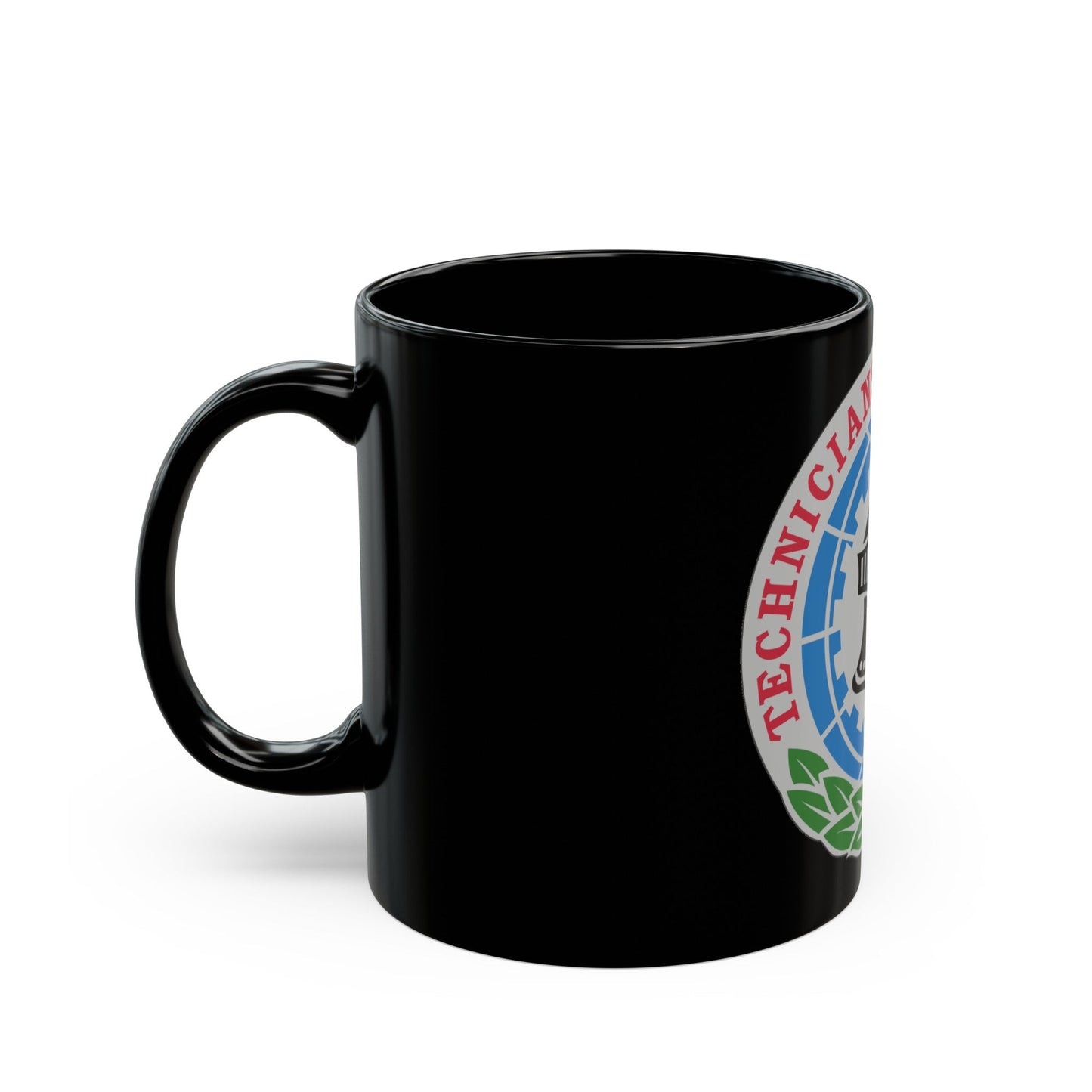 203 Military Intelligence Battalion (U.S. Army) Black Coffee Mug-The Sticker Space