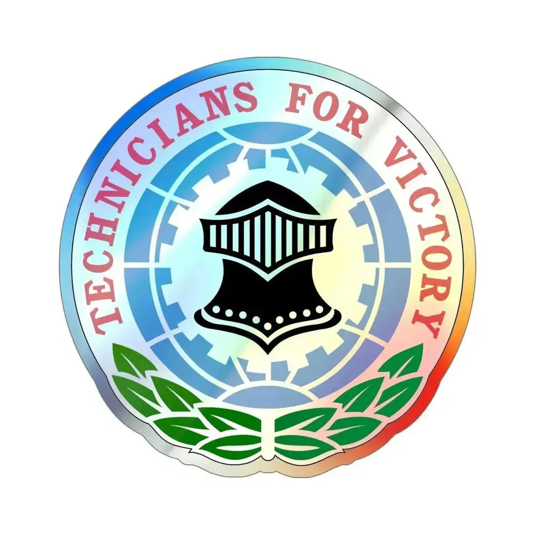 203 Military Intelligence Battalion (U.S. Army) Holographic STICKER Die-Cut Vinyl Decal 6 Inch Holographic - The Sticker Space