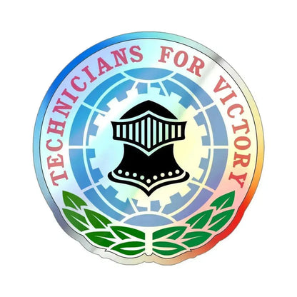 203 Military Intelligence Battalion (U.S. Army) Holographic STICKER Die-Cut Vinyl Decal 6 Inch Holographic - The Sticker Space