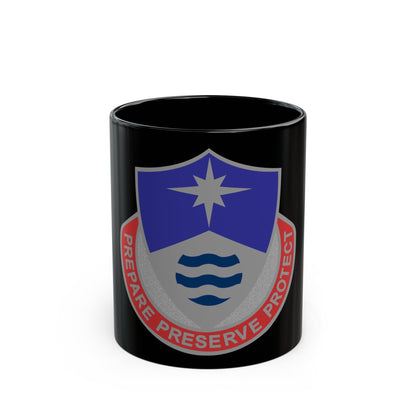 203 Personnel Services Battalion (U.S. Army) Black Coffee Mug-11oz-The Sticker Space