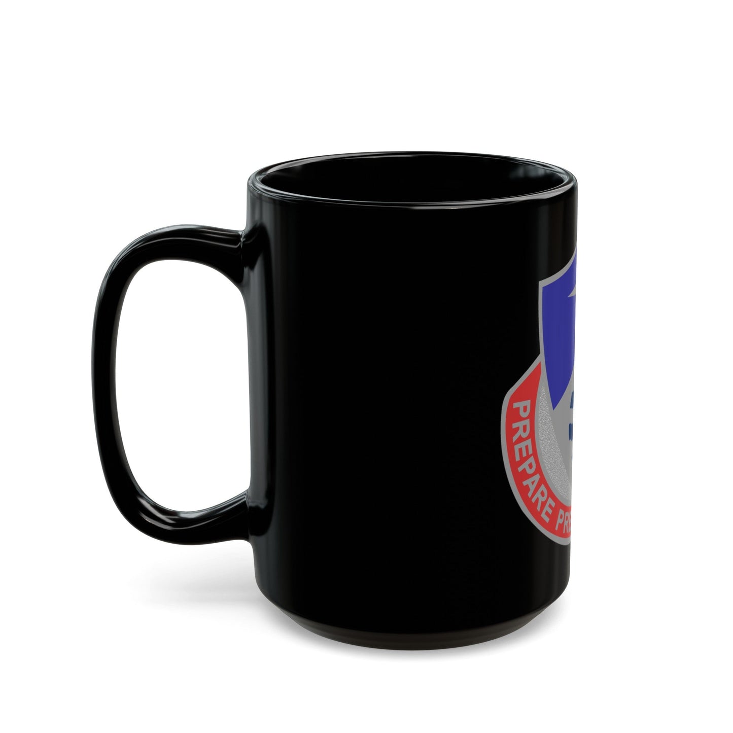 203 Personnel Services Battalion (U.S. Army) Black Coffee Mug-The Sticker Space