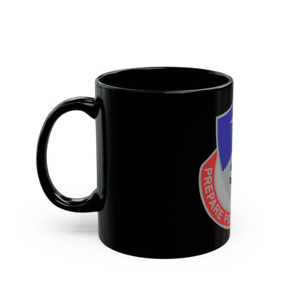 203 Personnel Services Battalion (U.S. Army) Black Coffee Mug-The Sticker Space