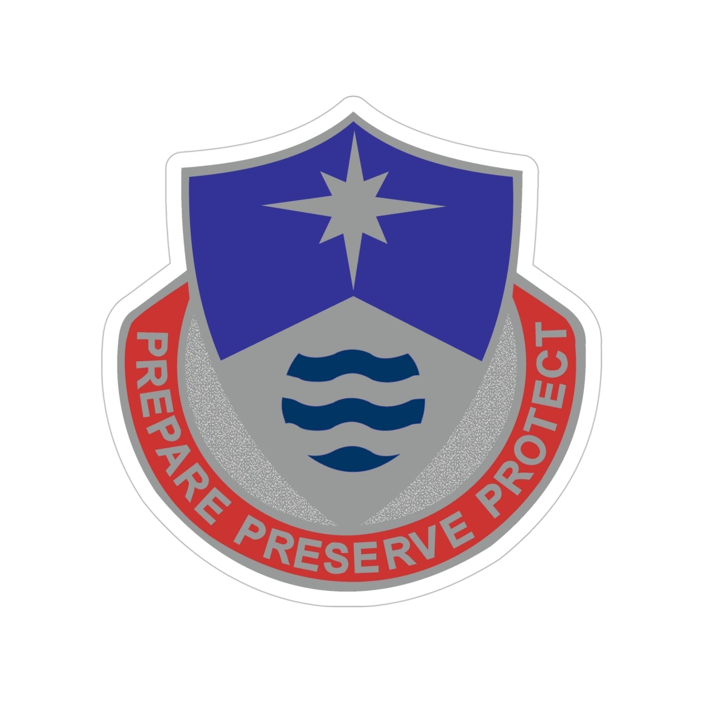 203 Personnel Services Battalion (U.S. Army) Transparent STICKER Die-Cut Vinyl Decal-5 Inch-The Sticker Space