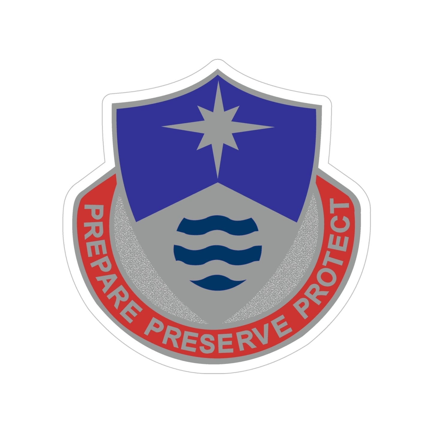 203 Personnel Services Battalion (U.S. Army) Transparent STICKER Die-Cut Vinyl Decal-6 Inch-The Sticker Space