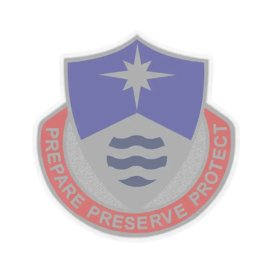 203 Personnel Services Battalion (U.S. Army) STICKER Vinyl Kiss-Cut Decal 3 Inch Transparent - The Sticker Space