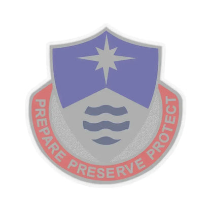 203 Personnel Services Battalion (U.S. Army) STICKER Vinyl Kiss-Cut Decal 3 Inch Transparent - The Sticker Space