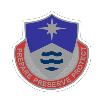 203 Personnel Services Battalion (U.S. Army) STICKER Vinyl Kiss-Cut Decal 3 Inch White - The Sticker Space