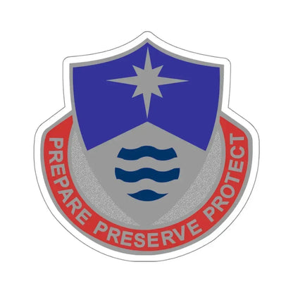 203 Personnel Services Battalion (U.S. Army) STICKER Vinyl Kiss-Cut Decal 4 Inch White - The Sticker Space