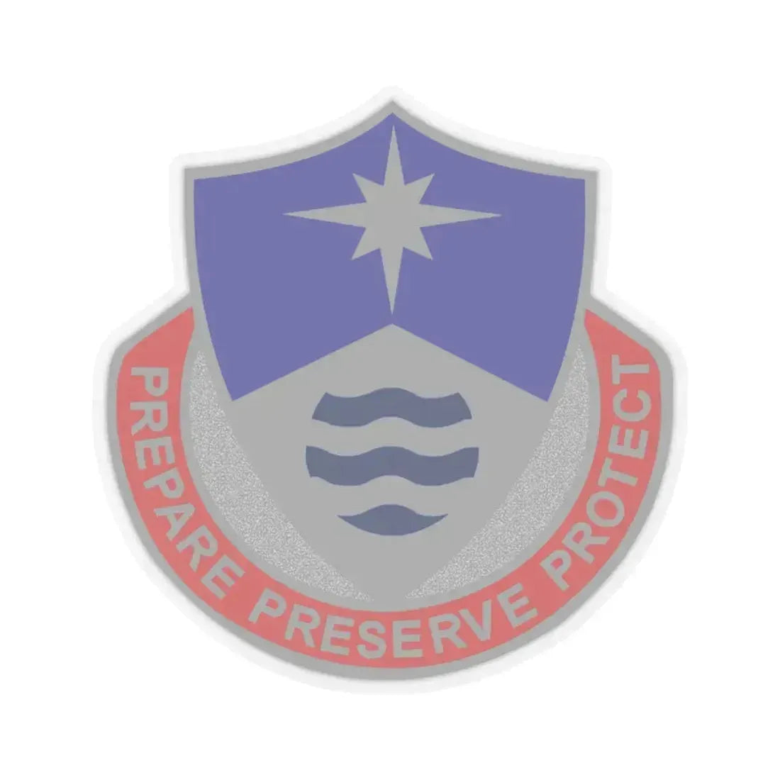 203 Personnel Services Battalion (U.S. Army) STICKER Vinyl Kiss-Cut Decal 6 Inch Transparent - The Sticker Space