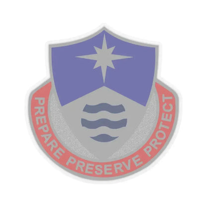 203 Personnel Services Battalion (U.S. Army) STICKER Vinyl Kiss-Cut Decal 6 Inch Transparent - The Sticker Space