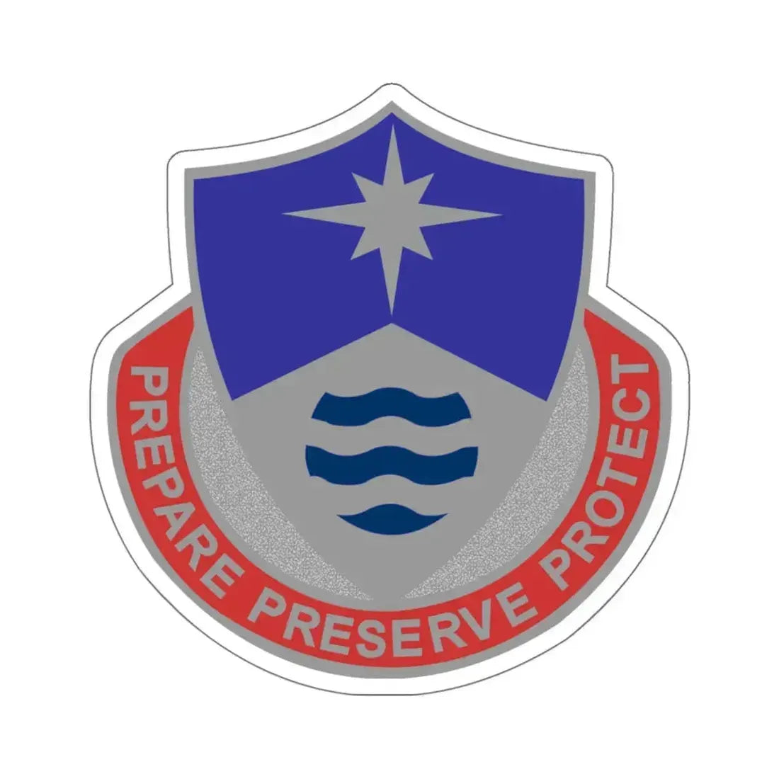 203 Personnel Services Battalion (U.S. Army) STICKER Vinyl Kiss-Cut Decal 6 Inch White - The Sticker Space