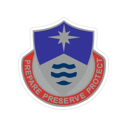 203 Personnel Services Battalion (U.S. Army) Transparent STICKER Die-Cut Vinyl Decal 6 Inch - The Sticker Space