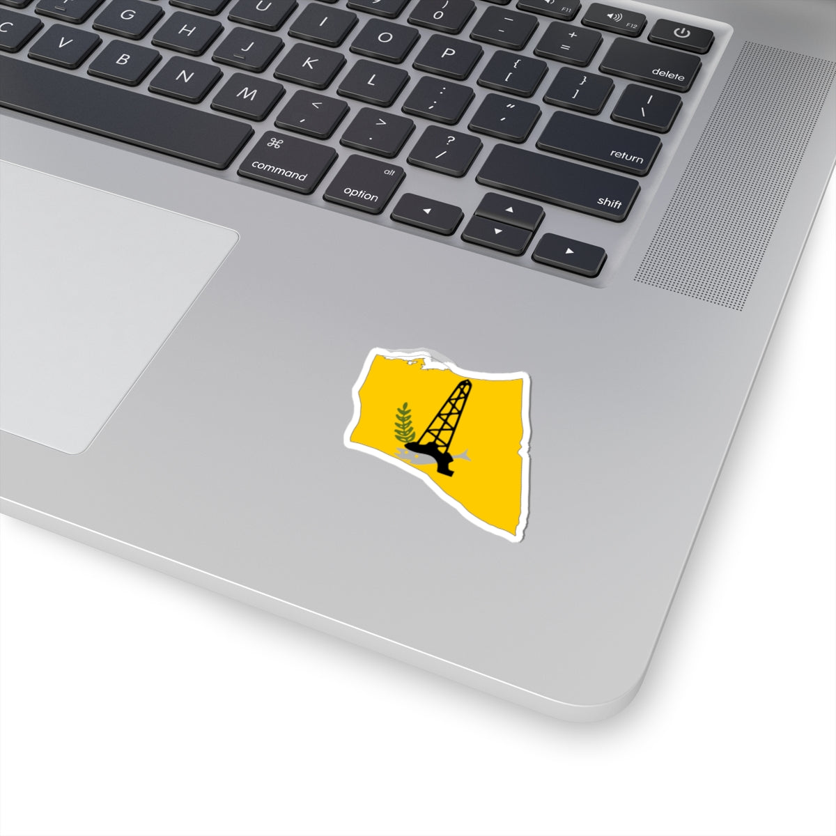 North Sinai Governorate Flag Map (Egypt) STICKER Vinyl Kiss-Cut Decal