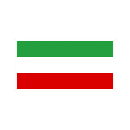 Post-constitutional Revolution Civil Flag of Persia (Iran) STICKER Vinyl Kiss-Cut Decal