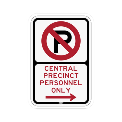 PBOT Road sign P4075R (Oregon) (Road Sign) STICKER Vinyl Kiss-Cut Decal