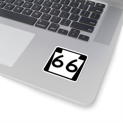 PA-66 (Pennsylvania) (Road Sign) STICKER Vinyl Kiss-Cut Decal
