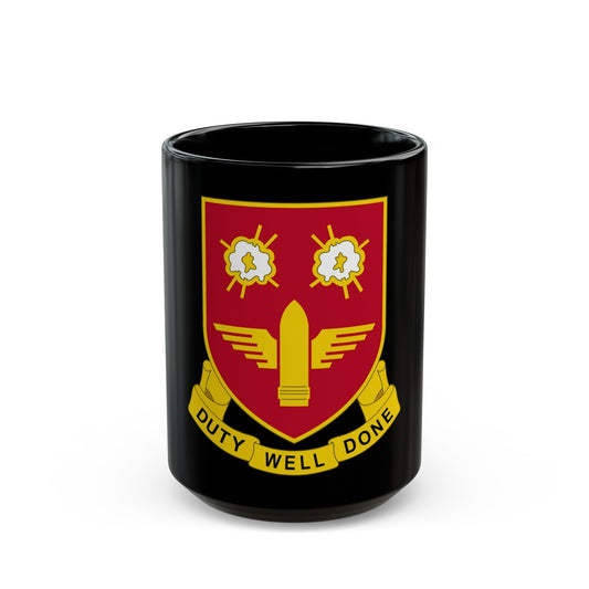 203rd Air Defense Artillery Regiment (U.S. Army) Black Coffee Mug-15oz-The Sticker Space