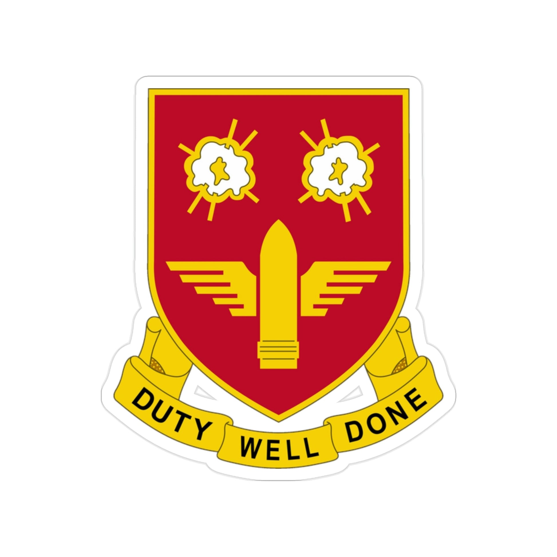 203rd Air Defense Artillery Regiment (U.S. Army) Transparent STICKER Die-Cut Vinyl Decal-2 Inch-The Sticker Space