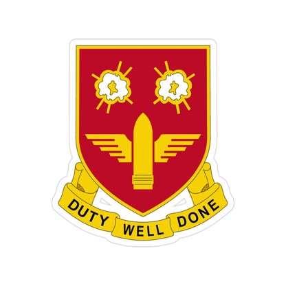 203rd Air Defense Artillery Regiment (U.S. Army) Transparent STICKER Die-Cut Vinyl Decal-3 Inch-The Sticker Space