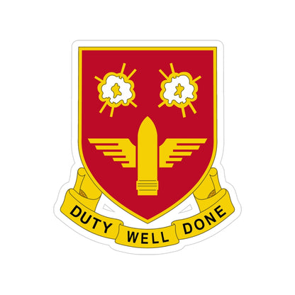 203rd Air Defense Artillery Regiment (U.S. Army) Transparent STICKER Die-Cut Vinyl Decal-4 Inch-The Sticker Space