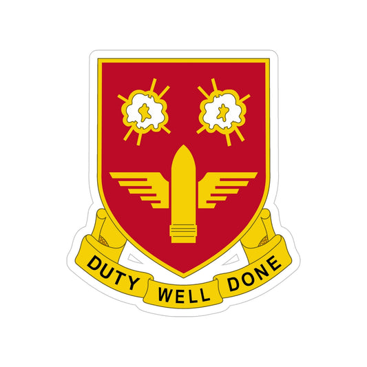 203rd Air Defense Artillery Regiment (U.S. Army) Transparent STICKER Die-Cut Vinyl Decal-6 Inch-The Sticker Space