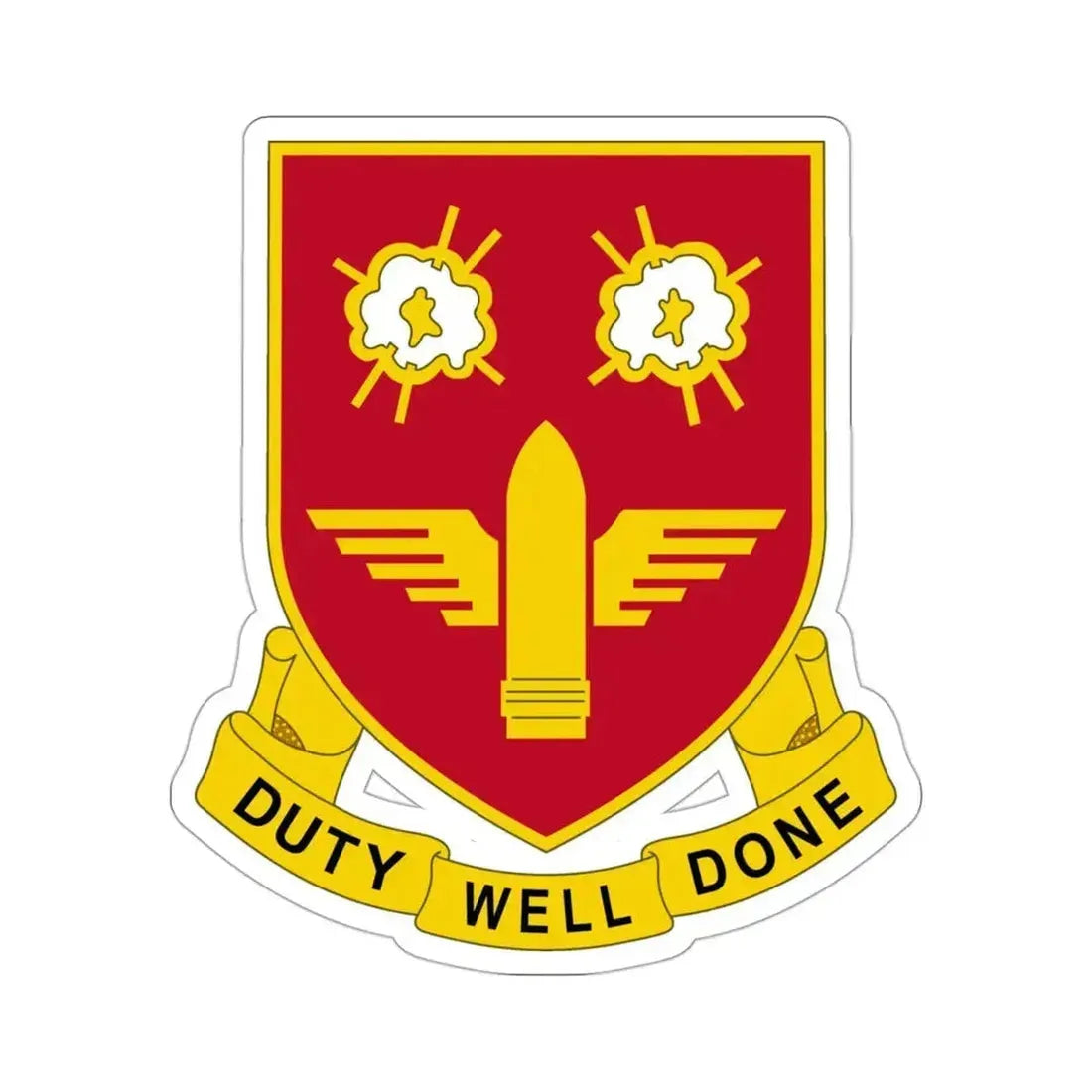203rd Air Defense Artillery Regiment (U.S. Army) STICKER Vinyl Die-Cut Decal 3 Inch - The Sticker Space