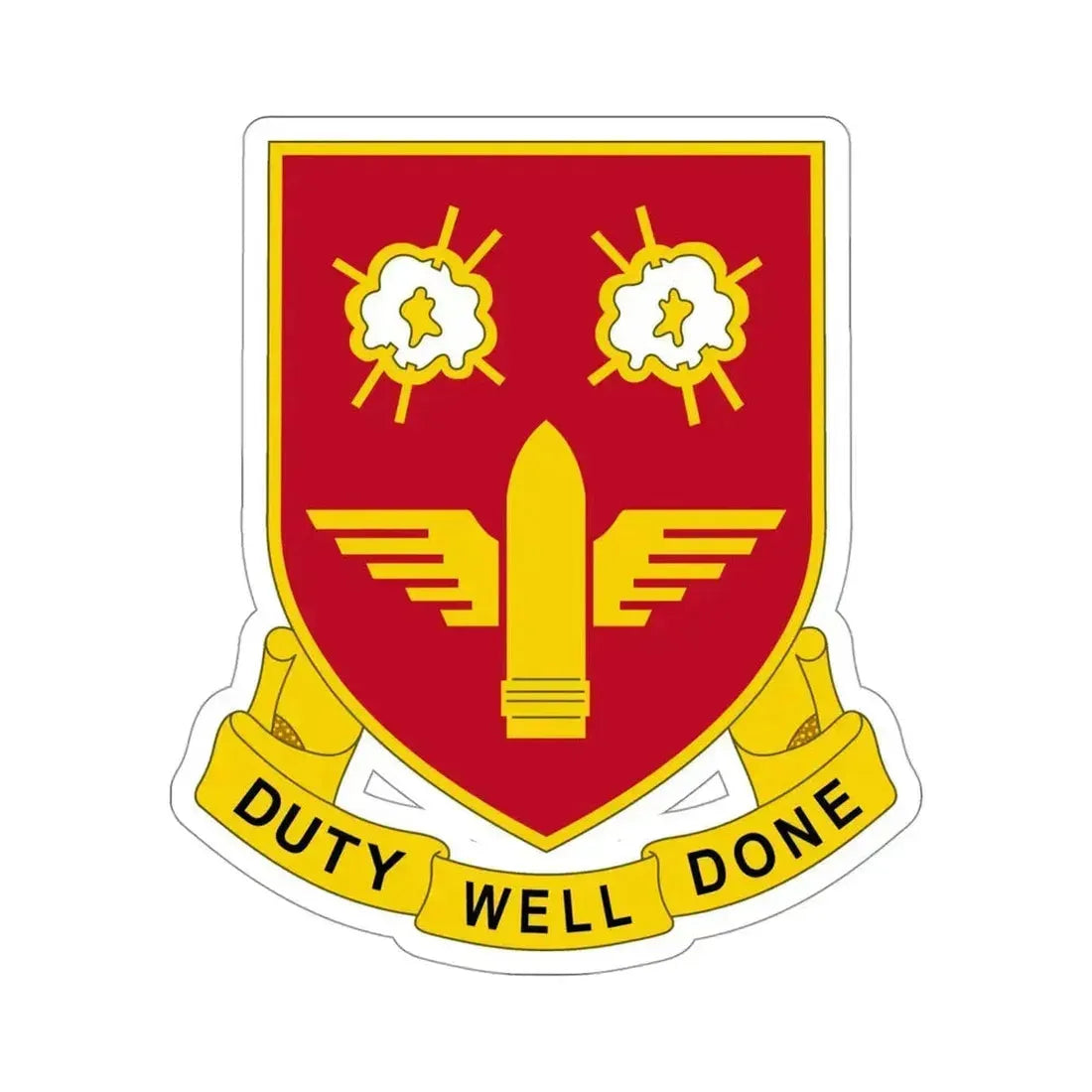 203rd Air Defense Artillery Regiment (U.S. Army) STICKER Vinyl Die-Cut Decal 4 Inch - The Sticker Space