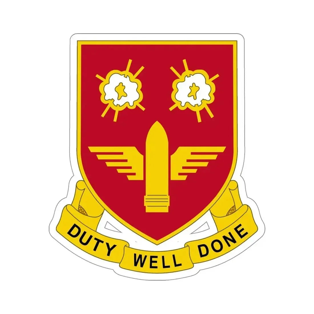 203rd Air Defense Artillery Regiment (U.S. Army) STICKER Vinyl Die-Cut Decal 5 Inch - The Sticker Space