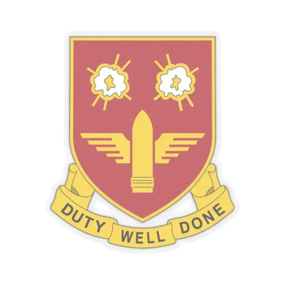 203rd Air Defense Artillery Regiment (U.S. Army) STICKER Vinyl Kiss-Cut Decal 2 Inch Transparent - The Sticker Space