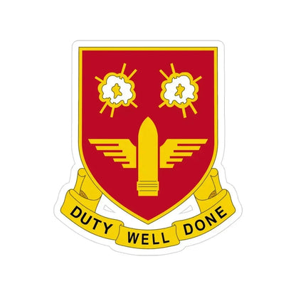 203rd Air Defense Artillery Regiment (U.S. Army) Transparent STICKER Die-Cut Vinyl Decal 3 Inch - The Sticker Space