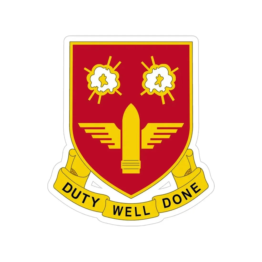 203rd Air Defense Artillery Regiment (U.S. Army) Transparent STICKER Die-Cut Vinyl Decal - The Sticker Space