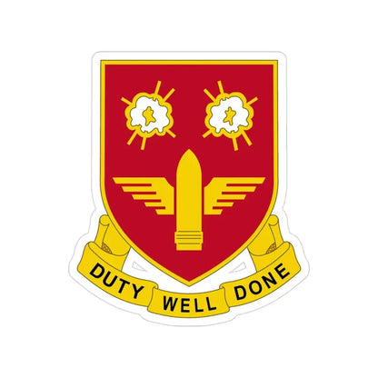 203rd Air Defense Artillery Regiment (U.S. Army) Transparent STICKER Die-Cut Vinyl Decal - The Sticker Space