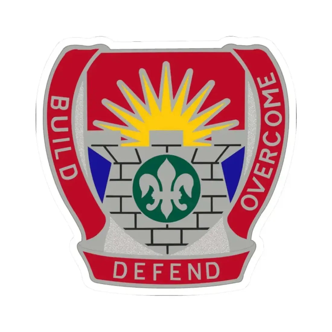 204 Engineer Battalion (U.S. Army) STICKER Vinyl Kiss-Cut Decal - The Sticker Space