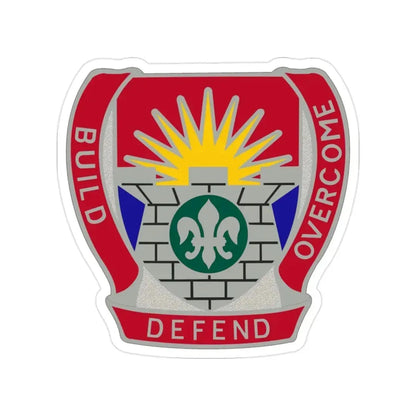 204 Engineer Battalion (U.S. Army) Transparent STICKER Die-Cut Vinyl Decal - The Sticker Space