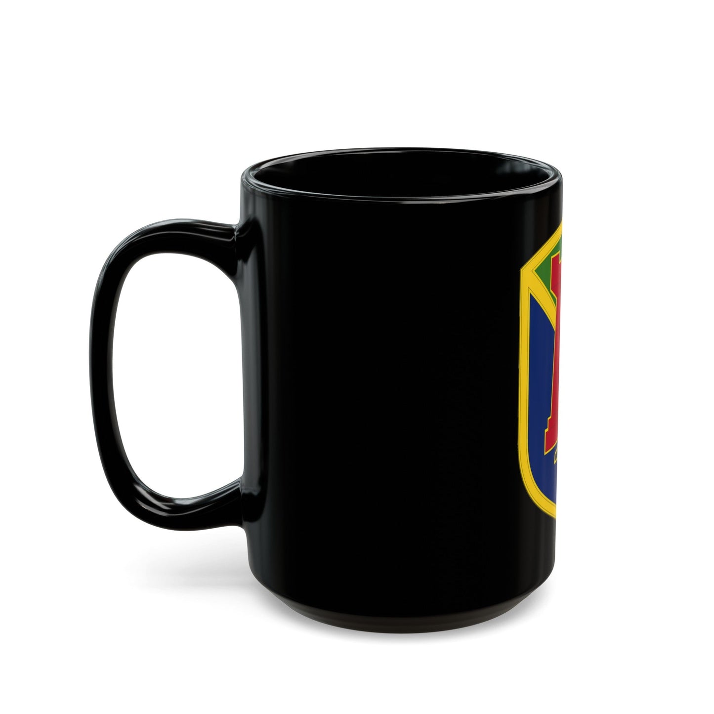 204 Maneuver Enhancement Brigade (U.S. Army) Black Coffee Mug-The Sticker Space