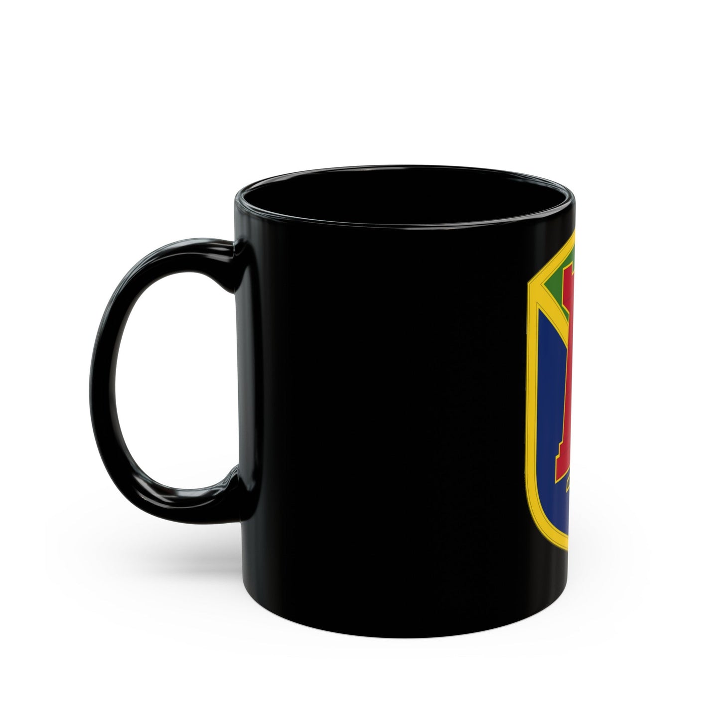 204 Maneuver Enhancement Brigade (U.S. Army) Black Coffee Mug-The Sticker Space