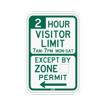 PBOT Road sign P4452L (Oregon) (Road Sign) STICKER Vinyl Kiss-Cut Decal