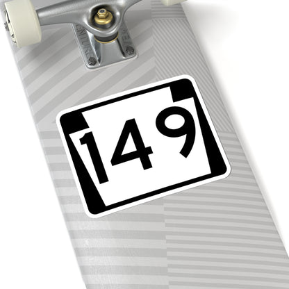 PA-149 (Pennsylvania) (Road Sign) STICKER Vinyl Kiss-Cut Decal